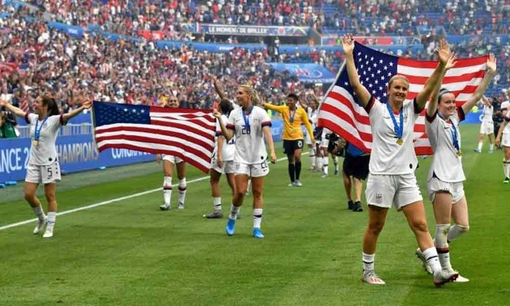 US rejoices after womens football World Cup win over Dutch in final