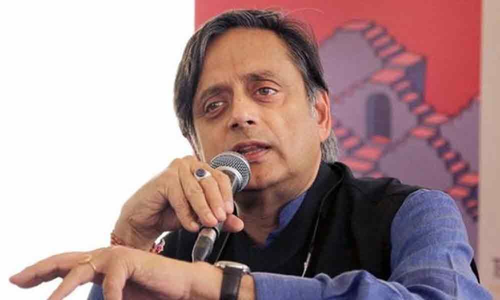 Tharoor uses cricket analogy to criticise Budget