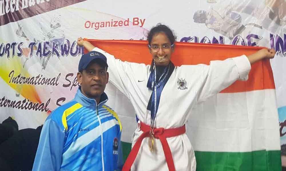 Hyderabad City girl to represent India at Taekwondo tourney