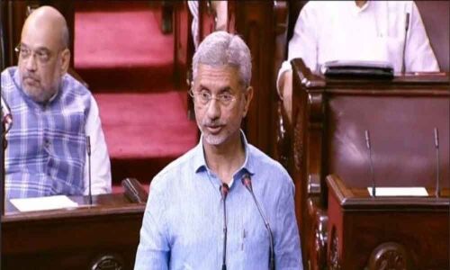 External Affairs Minister S Jaishankar takes oath as Rajya Sabha member