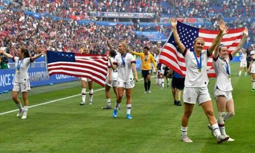 US rejoices after womens football World Cup win over Dutch in final