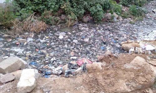 Garbage, filth force people to relocate