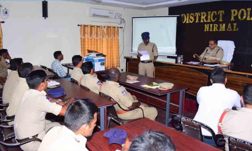 Cops told to adopt technical knowledge in Nirmal