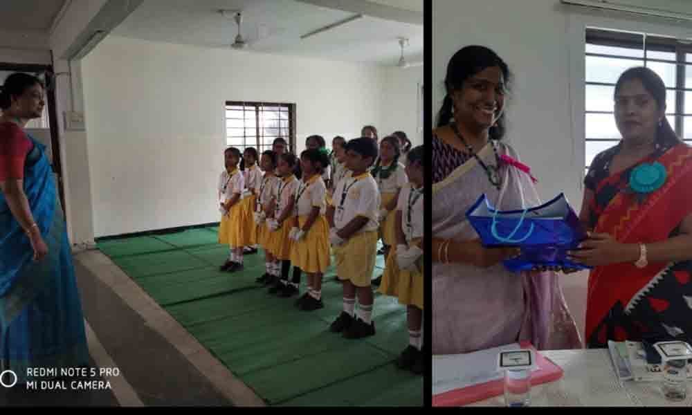 Inter-house choral recitation competition held in Hyderabad