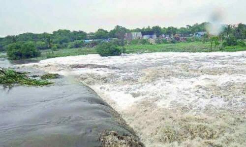 Pattiseema water enters Krishna District