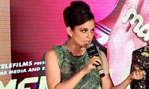 Media demands apology from Kangana Ranaut
