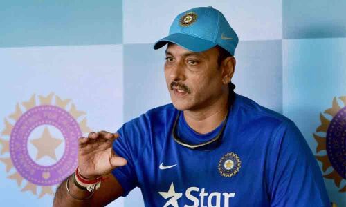 Hope god sits in our dressing room if we play England in final: Shastri