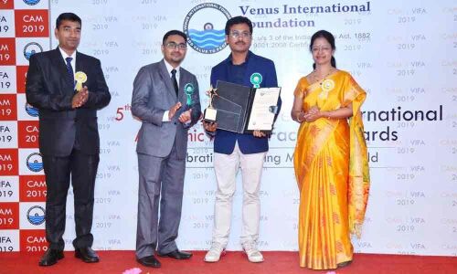 GVIT principal gets young faculty award