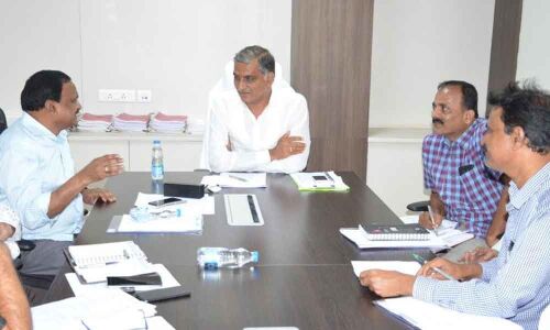 All arrangements in place for CM KCRs visit