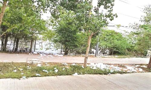 Peddachervu lake spills toxic foam