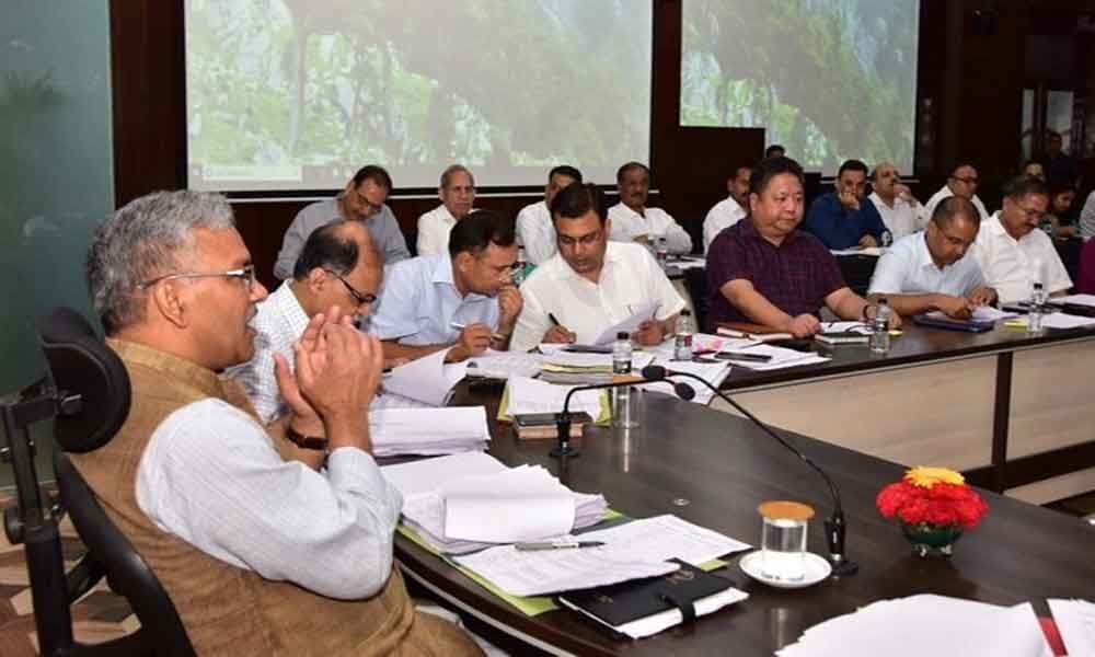 Uttarakhand CM Trivendra Singh Rawat  reviews progress says 910 of 1641 projects completed