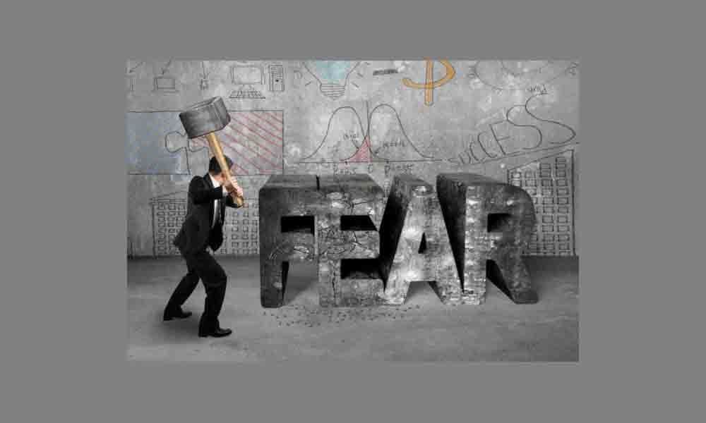 Fear can stop you from progressing