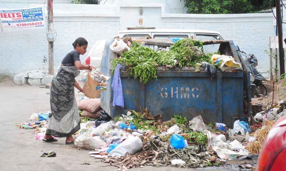 Steep rise in garbage collection in hyderabad city