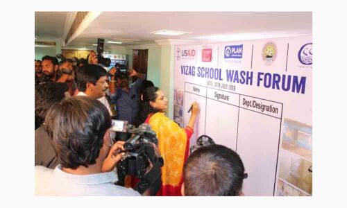 Sensitise children on cleanliness drive in Visakhapatnam