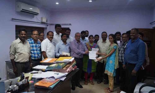 11 get jobs under Singareni Collieries Company Limited Karunya scheme in Kothagudem