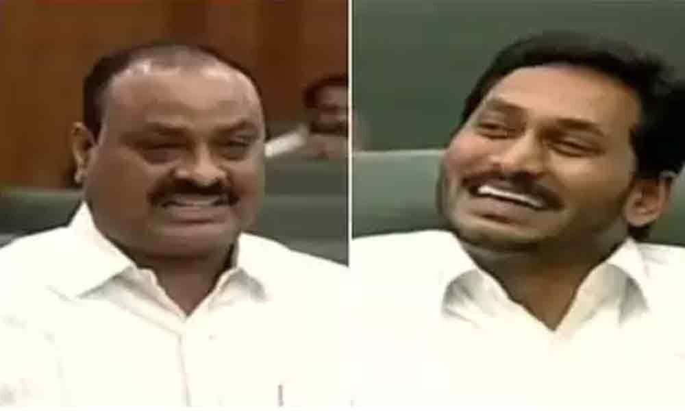 TDP MLA Achennayudu slams CM YS Jagan in AP Assembly
