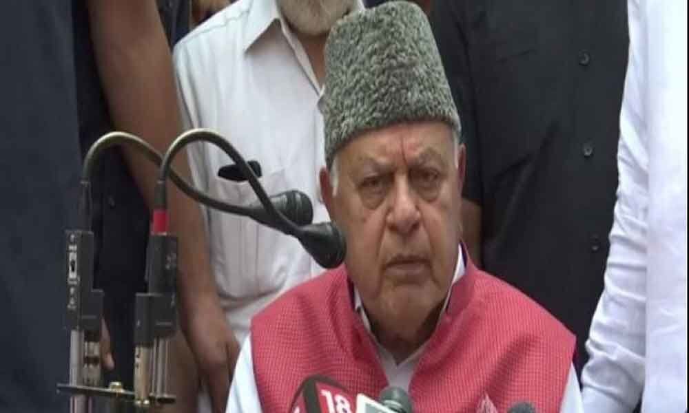 Centre trying to open RSS branches in J&K, divide people in valley: Farooq Abdullah