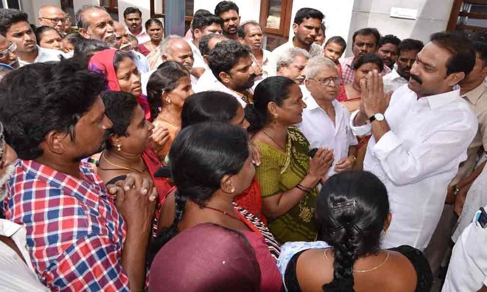 Deputy CM Alla Nani plans door-to-door visits