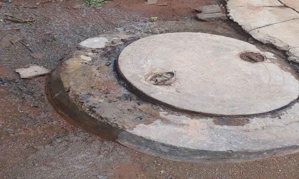 Locals distressed as sewage overflows