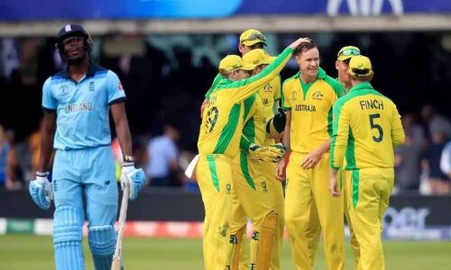 Australia opt to bat against England in the second World Cup semifinal