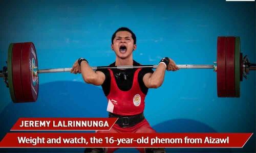 Jeremy shatters Youth World record