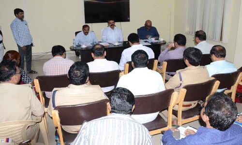 Collector M V Reddy calls for action plan to check pollution