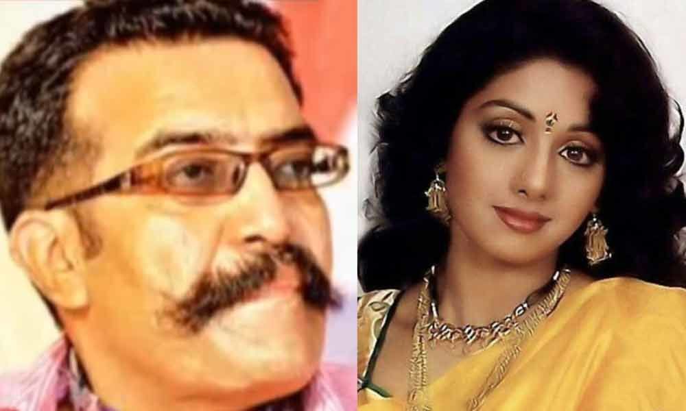 Year after the death of Sridevi, Kerala DGP quotes dead friend for the assassination of an actress