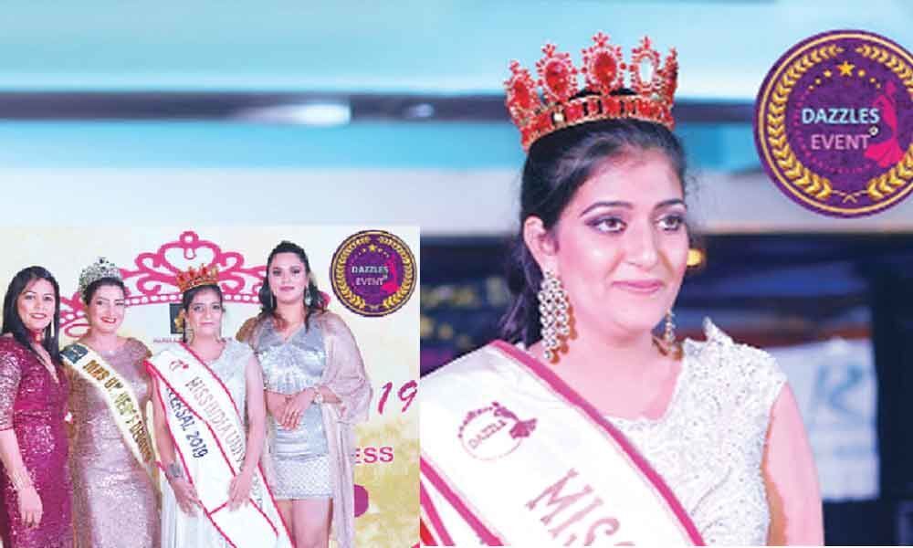 Hyderabad girl Aarya Sugandh wins Dazzle Miss India Universal 2019