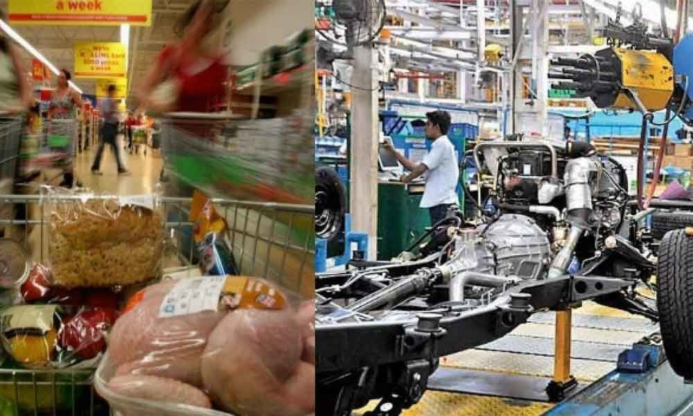 Retail inflation up 3.18%, IIP growth falls to 3.1%