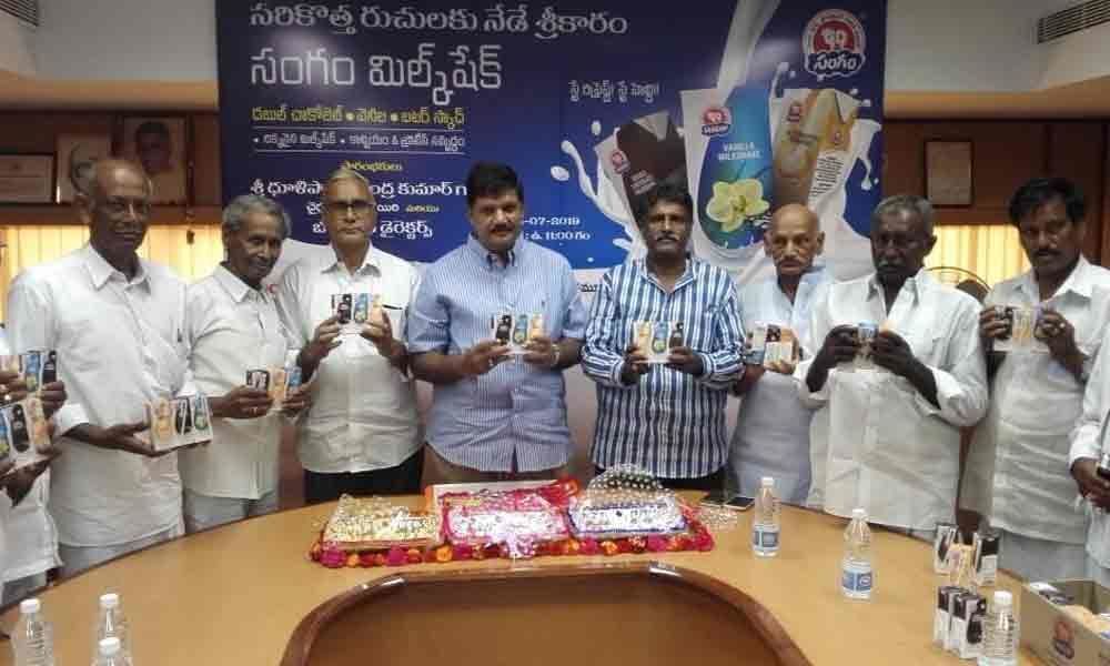 Sangam Dairy launches new products