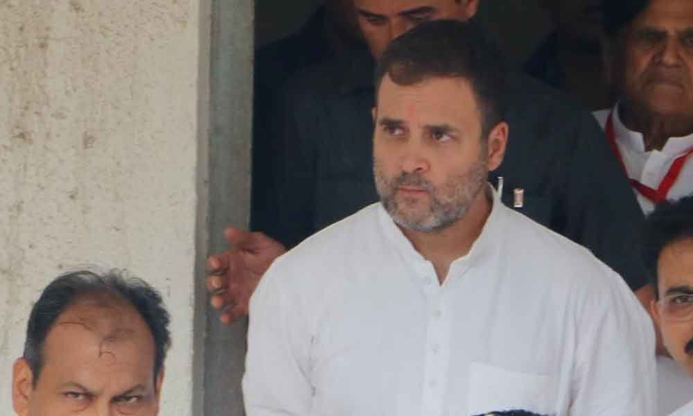 Rahul pleads not guilty in defamation case, gets bail