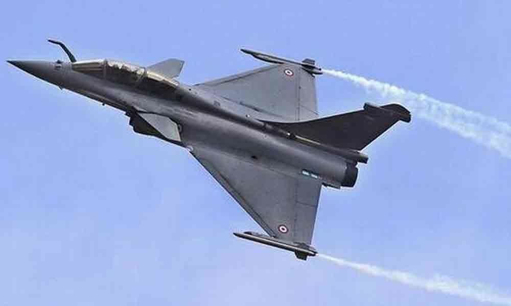 IAF vice chief flies in Rafale during Indo-French drill