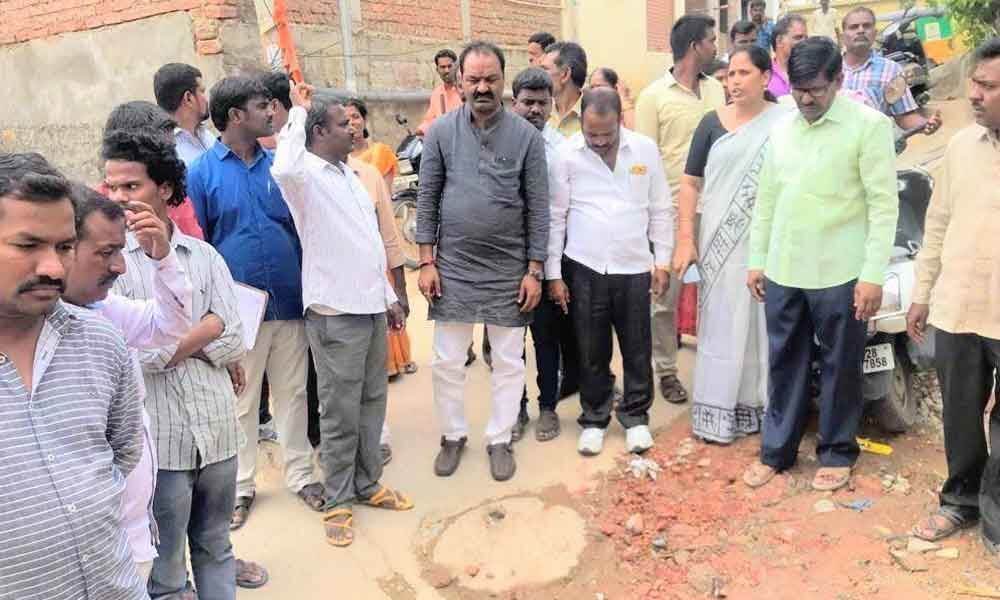 MLA and corporator neglecting issues: BJP