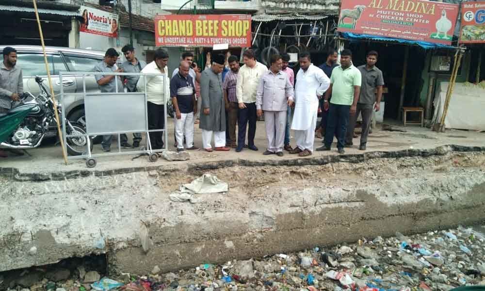 GHMC carries works at nala sans desilting