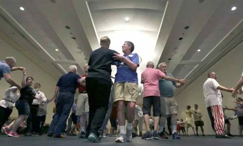 Old dance style gets a new spin by gay square dancers