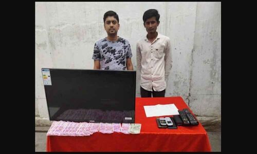 Two held for organising cricket betting in Hyderabad