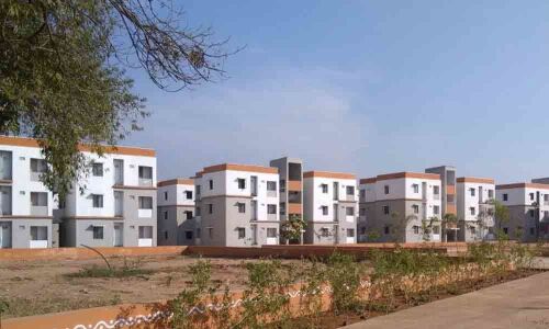 2BHK works slow down due to contractors negligence in Vemulawada