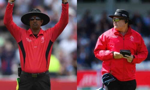 Dharmasena, Erasmus named on-field umpires for final showdown
