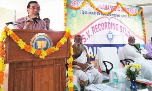 JEO opens recording studio in Vedic varsity