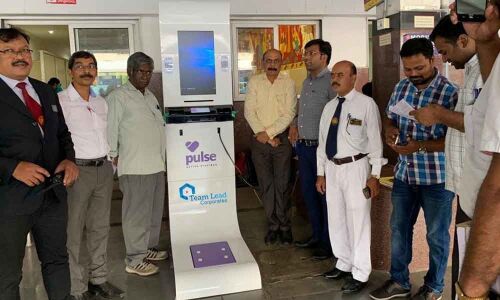 Health kiosk set up at Kacheguda rly station