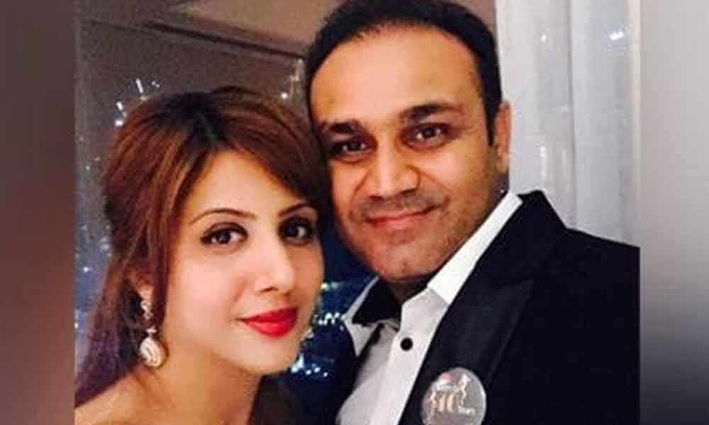 Virender Sehwags wife files FIR against business partners
