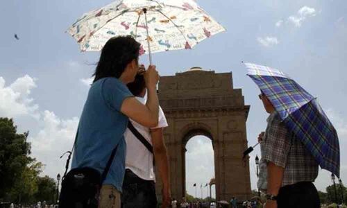 Hot day in national capital