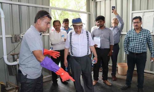 Japanese team visits FSTP