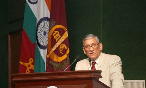 Army chief warns Pakistan against misadventure