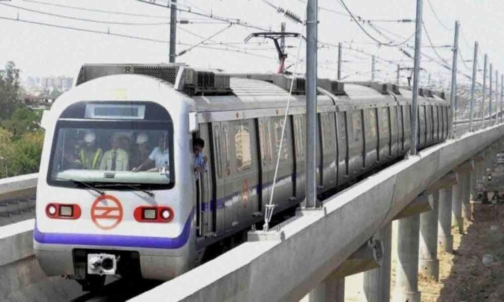 Train services on Delhi Metros Magenta Line disrupted