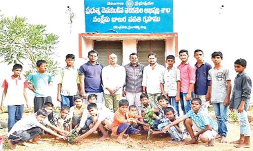 Green drive held at BC boys hostel