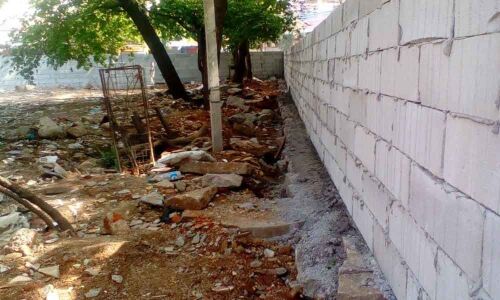 Debris at GHMC park puts off residents