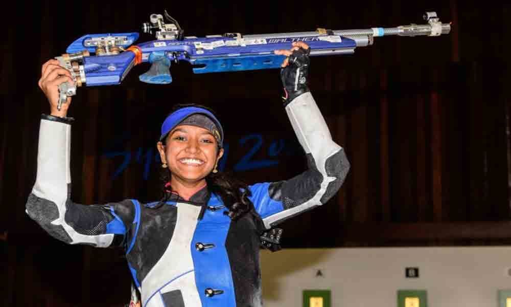 Elavenil beats Mehuli to win individual gold, India create world record in team event