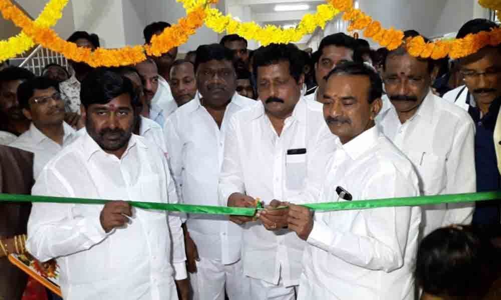 Government hospitals providing treatment on par with private hospitals: Eatala Rajender