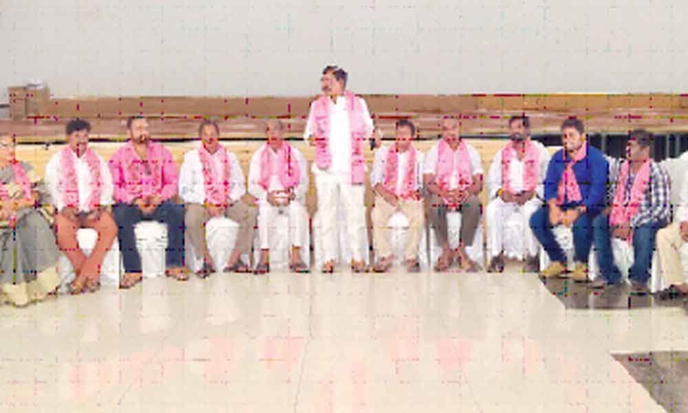 Review meet of TRS activists held